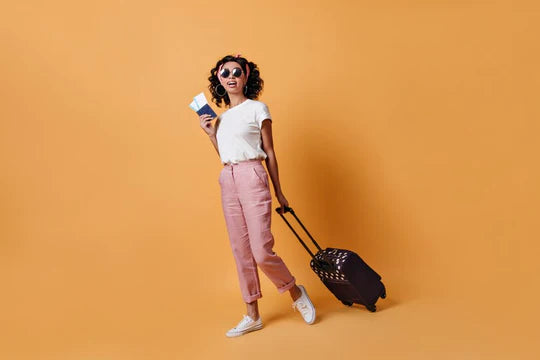 Women's designer luggage sets on sale