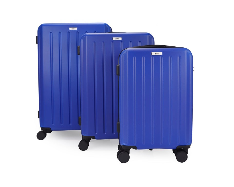 Alisa ABS Hard shell Lightweight 360 Dual Spinning Wheels Combo Lock 28" 24", 20" 3 Piece Luggage Set