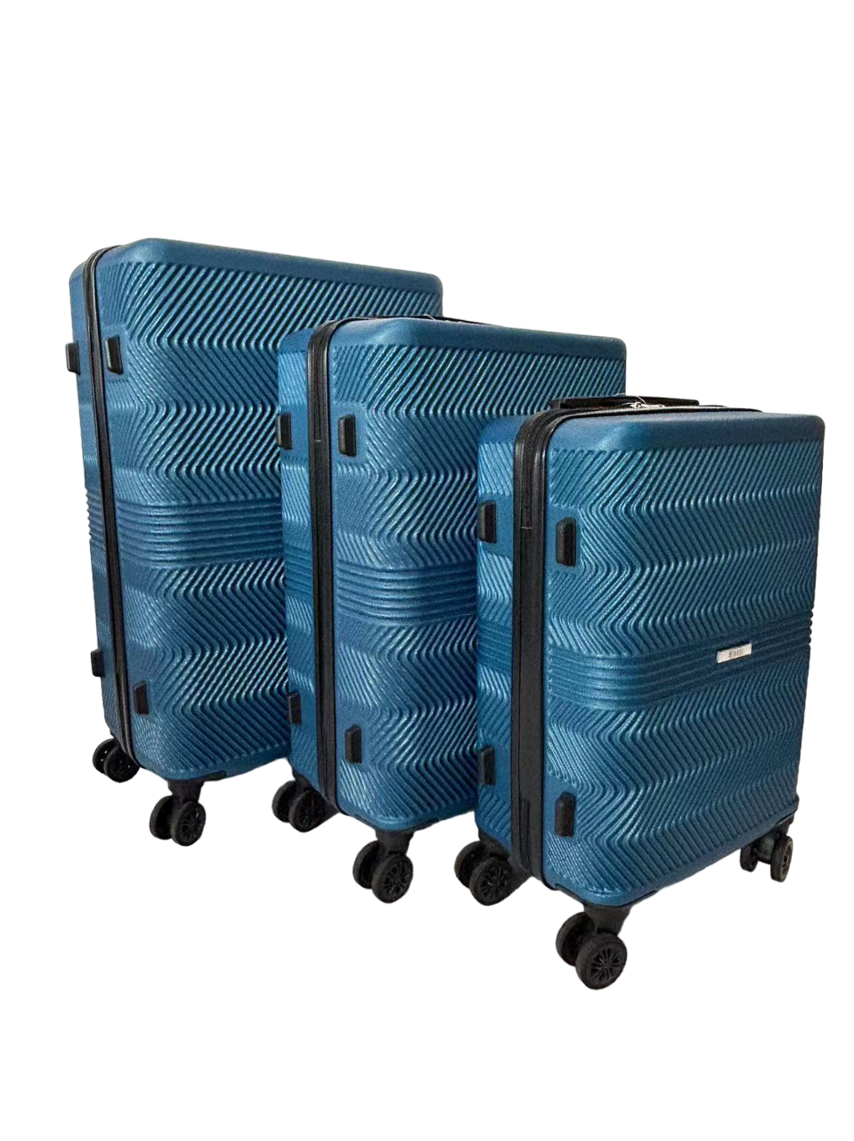 Fay ABS Hard shell Lightweight 360 Dual Spinning Wheels Combo Lock 28", 24", 20" 3 Piece Luggage Set