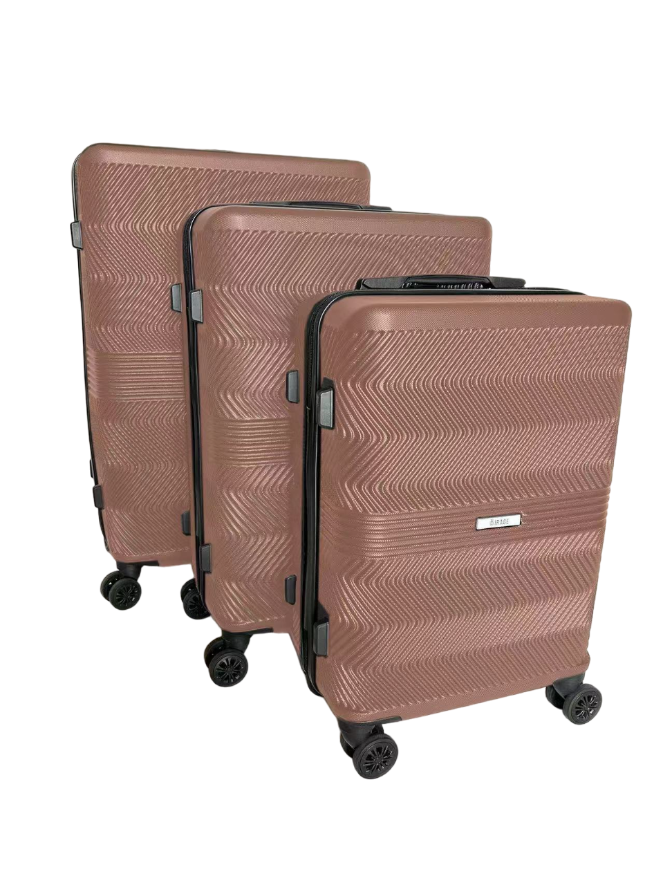 Fay ABS Hard shell Lightweight 360 Dual Spinning Wheels Combo Lock 28", 24", 20" 3 Piece Luggage Set