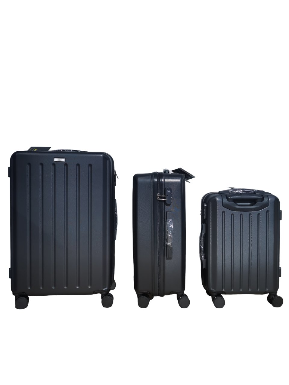 Noble ABS Hard shell Lightweight 360 Dual Spinning Wheels Combo Lock 28" 24", 20" 3 Piece Luggage Set