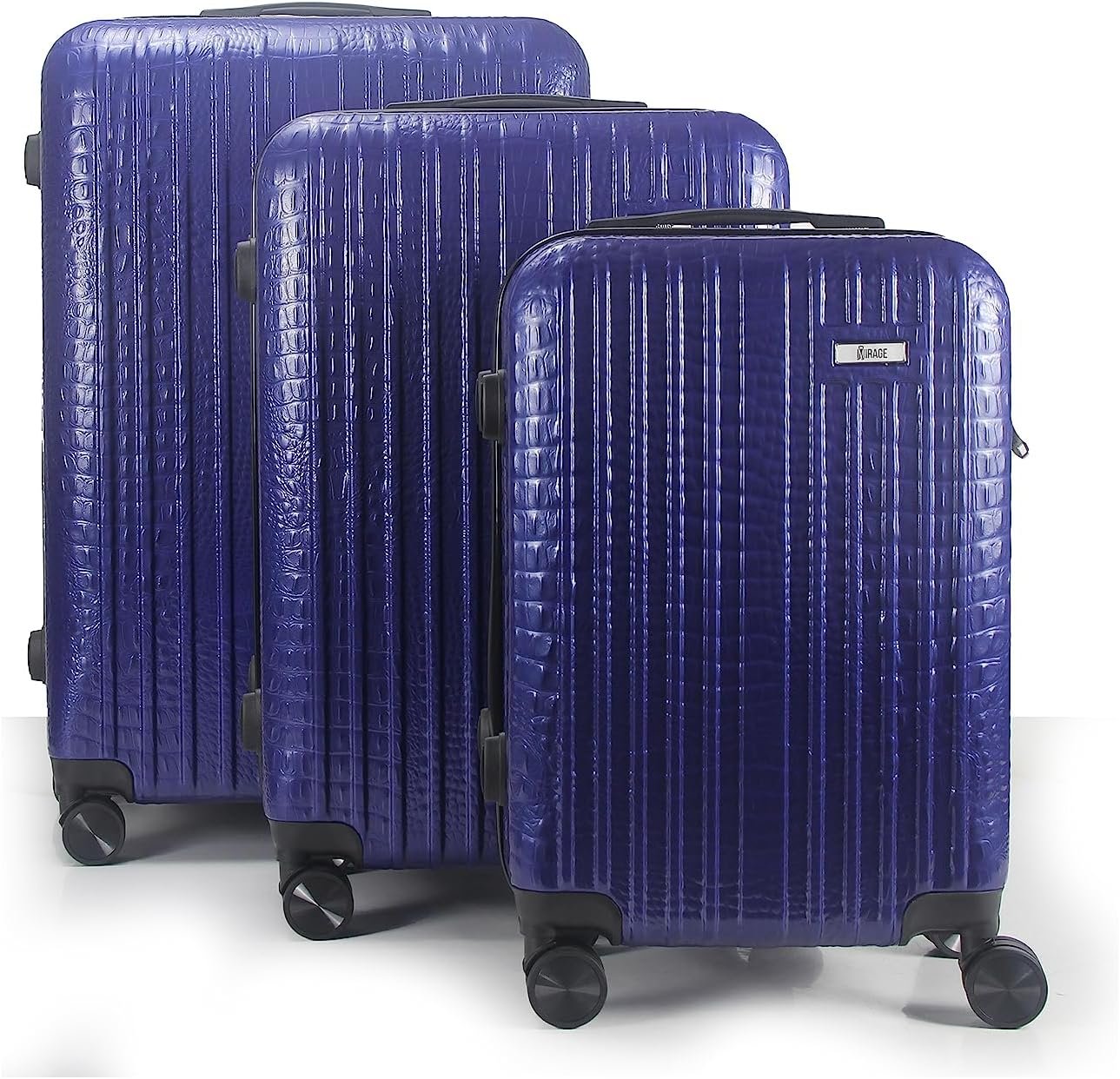 Danae ABS Hard shell Lightweight 360 Dual Spinning Wheels Combo Lock 28" 24", 20" 3 Piece Luggage Set